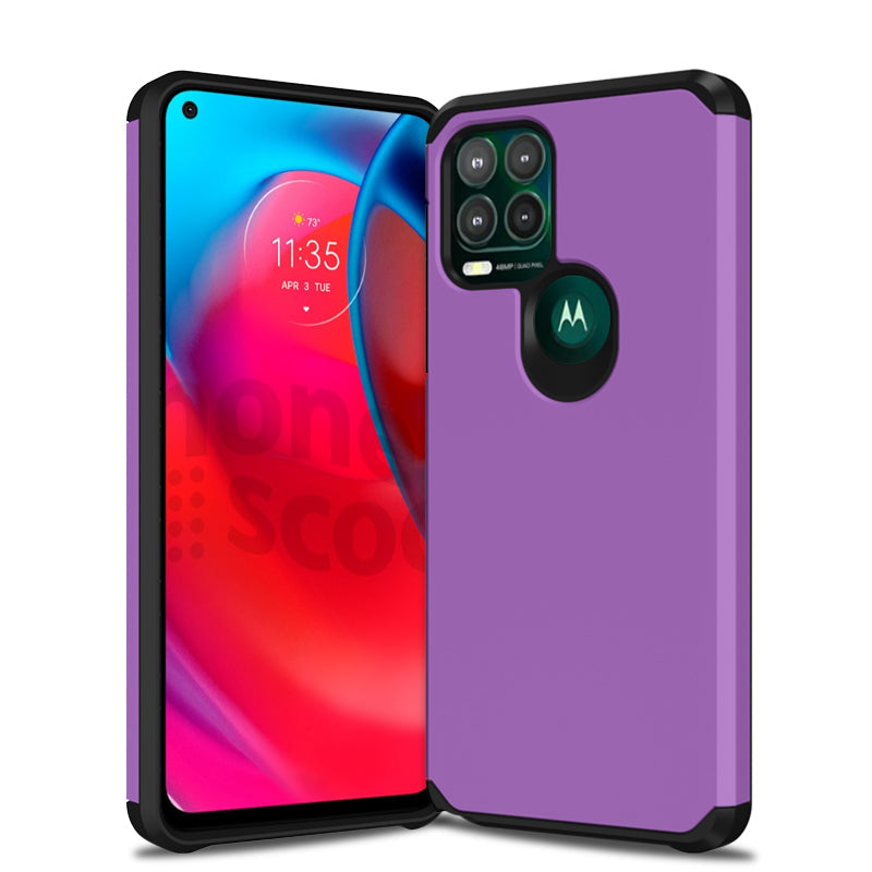 Slim Armor Protective Purple Case for Motorola G STYLUS 2021