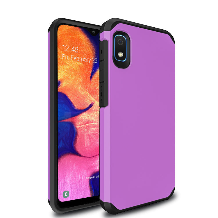 Slim Armor Protective Purple Case for Samsung A10/M10