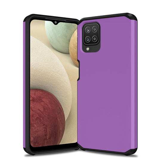 Slim Armor Protective Purple Case for Samsung A12