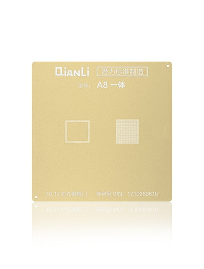 2D CPU Golden Stencil For iPhone 6 (A8) (Qianli)