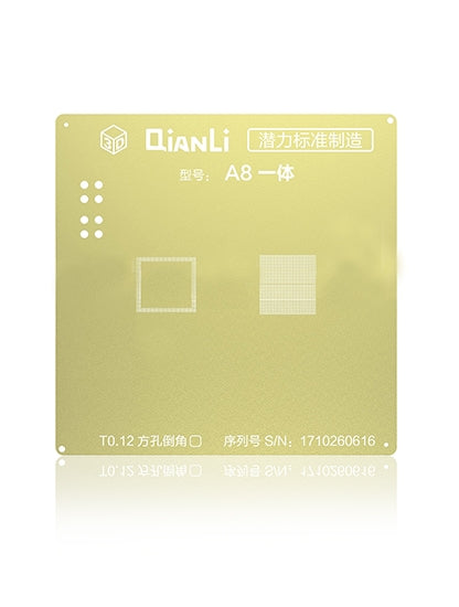 3D CPU Golden Stencil For iPhone 6 (A8) (Qianli)