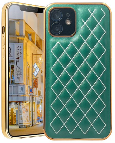 QP GREEN CASE IP 13 PRO MAX