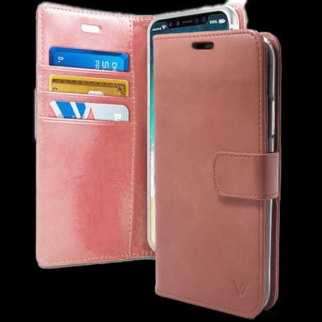 Rose Gold Wallet Case Samsung S22 PLUS