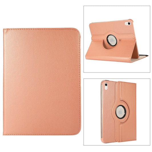 R GOLD IPAD 10.9 (2022) 360 ROTATING CASE
