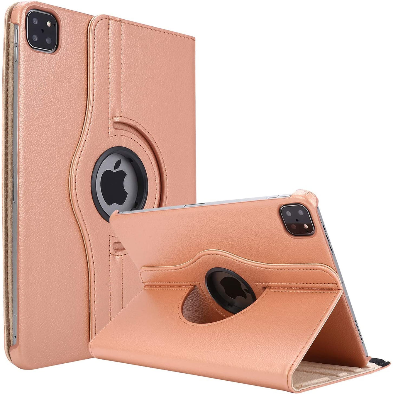R GOLD IPAD PRO 12.9 2020/2021 360 ROTATING CASE