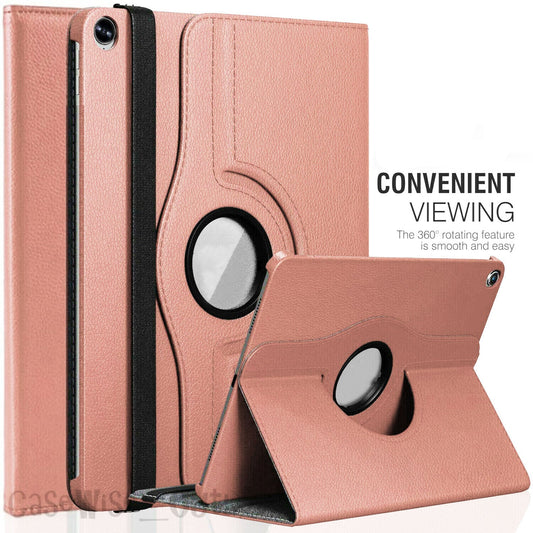 Samsung Tablet Flip Case For TAB A8 (SM-X200) Rose Gold