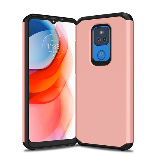 Slim Armor Protective Rose Gold Case for Motorola G PLAY 2021