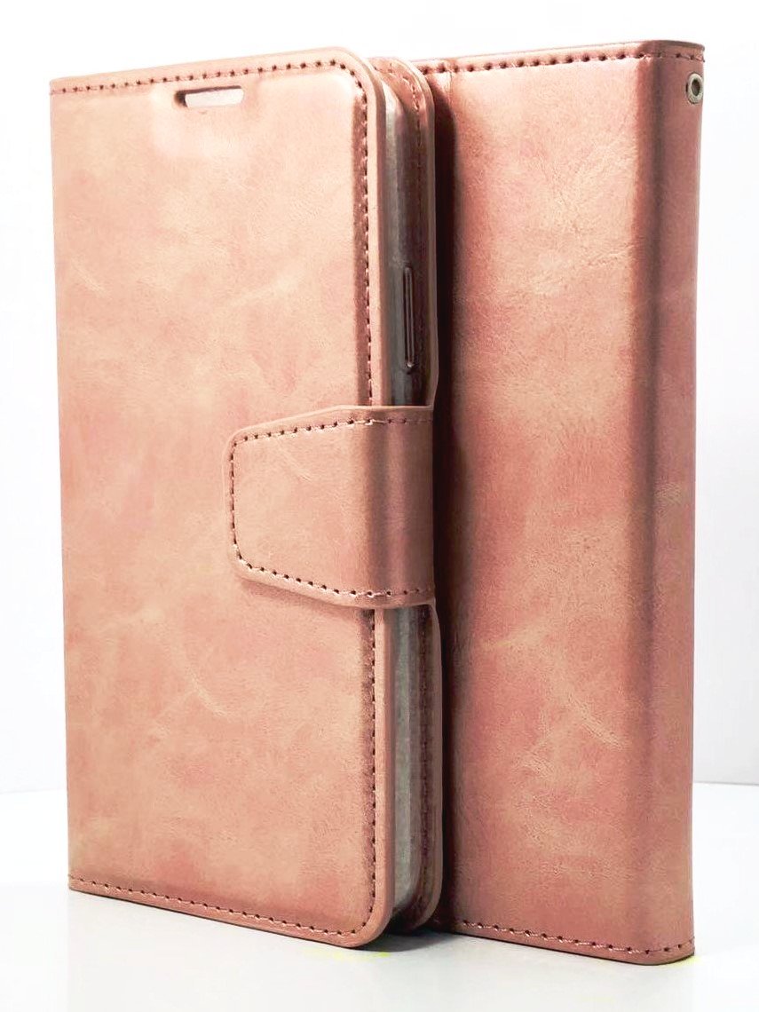 Rose Gold SHINY Wallet Case Samsung S7 EDGE