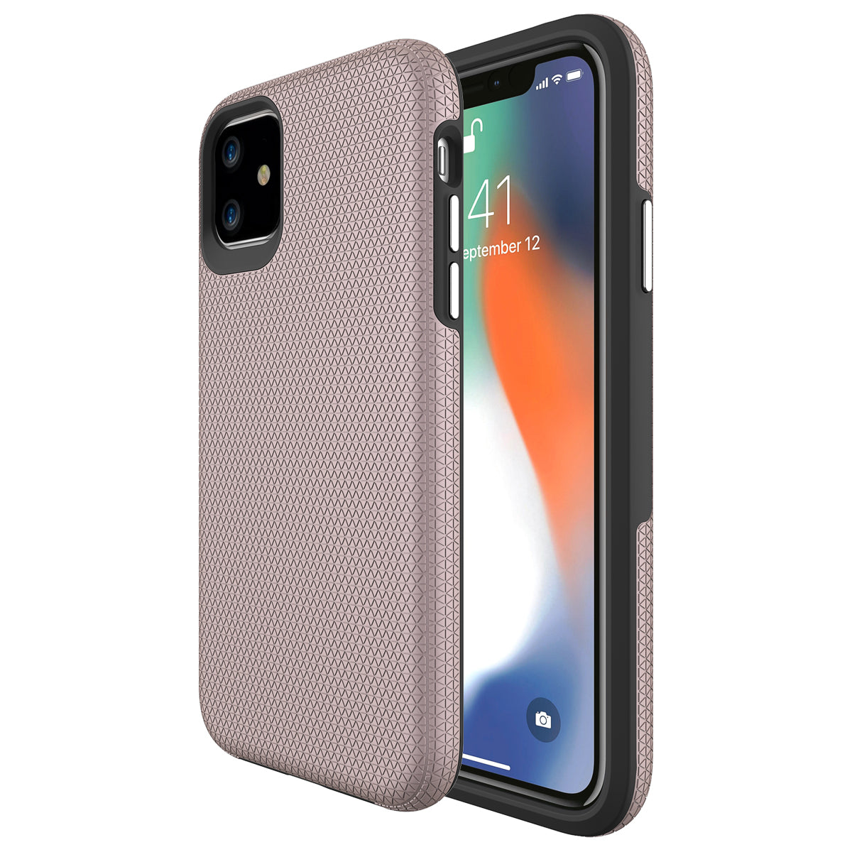 TriTex Rose Gold Case for iPhone 11
