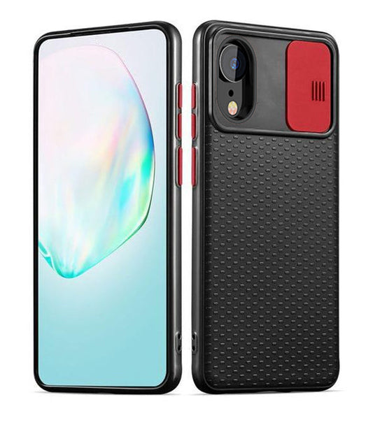 Red Camera Slide Cover For Samsung A20S