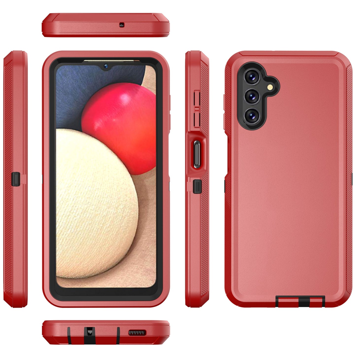 Defender Red Case for Samsung A13 5G