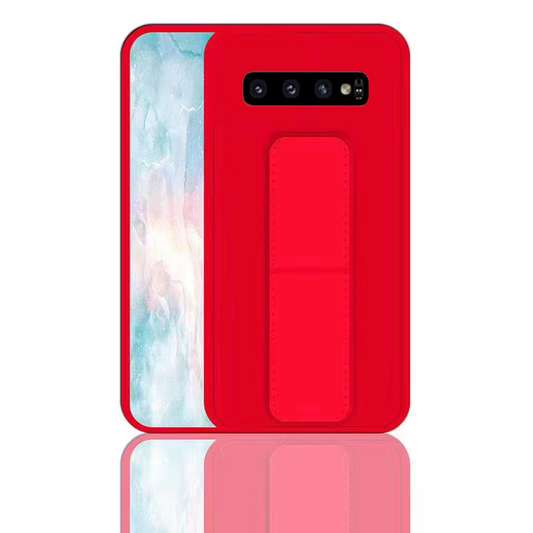 Grip Kickstand For Apple Samsung S10 Red