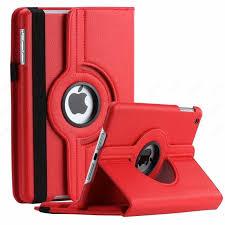RED IPAD MINI 2/3 360 ROTATING CASE