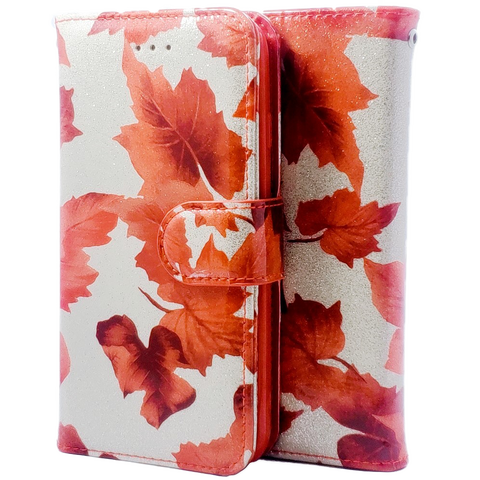 Red Maple Wallet Case NOTE 10 PRO