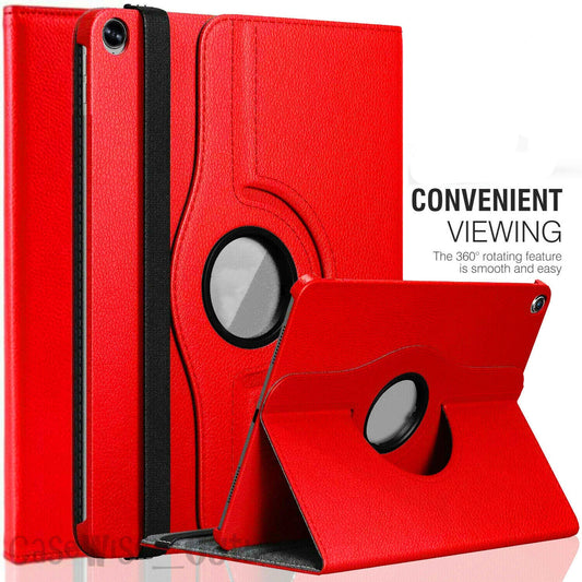 Samsung Tablet Flip Case For TAB A8 (SM-X200) Red