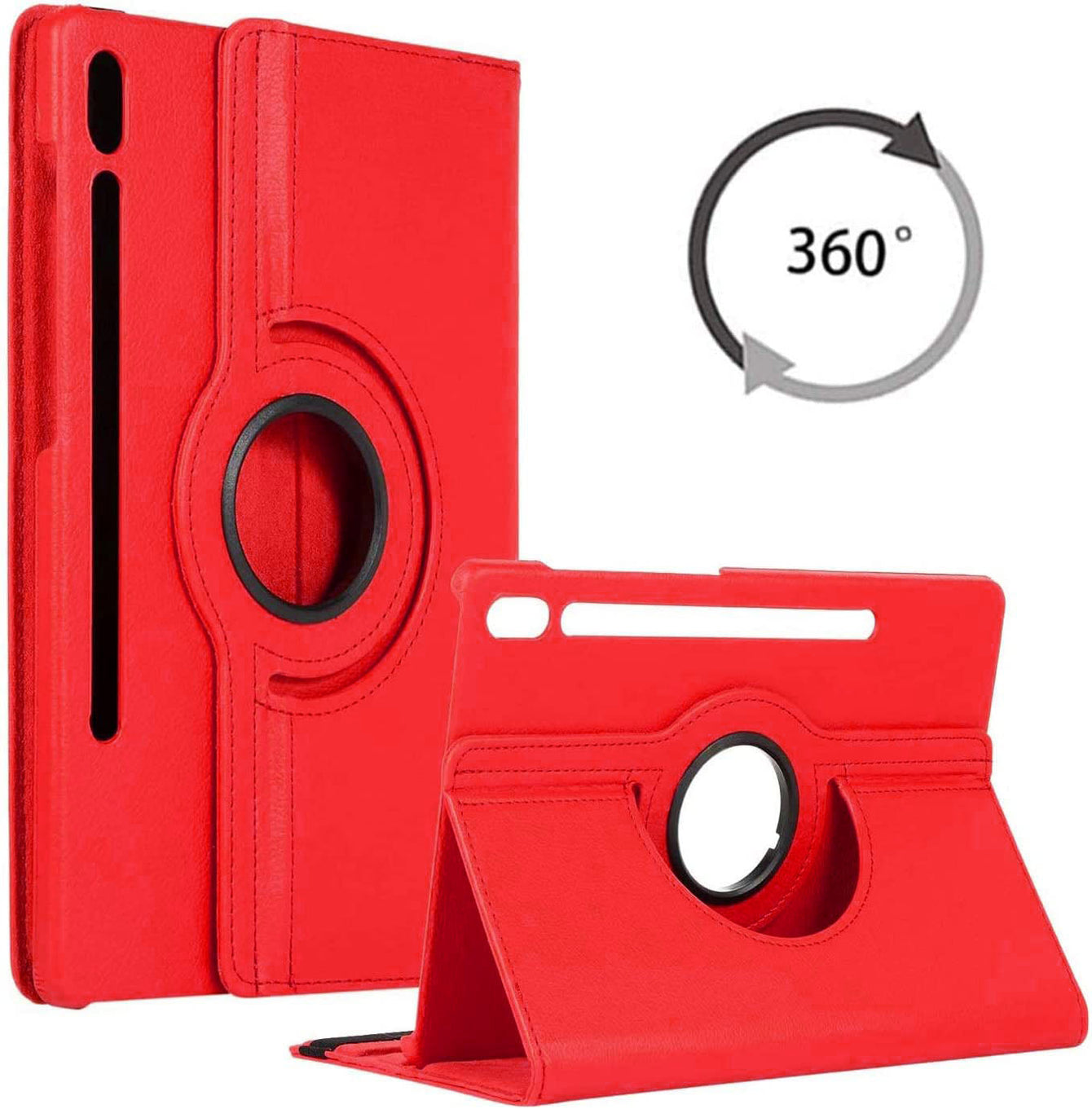 Samsung Tablet Flip Case For TAB S8 Red