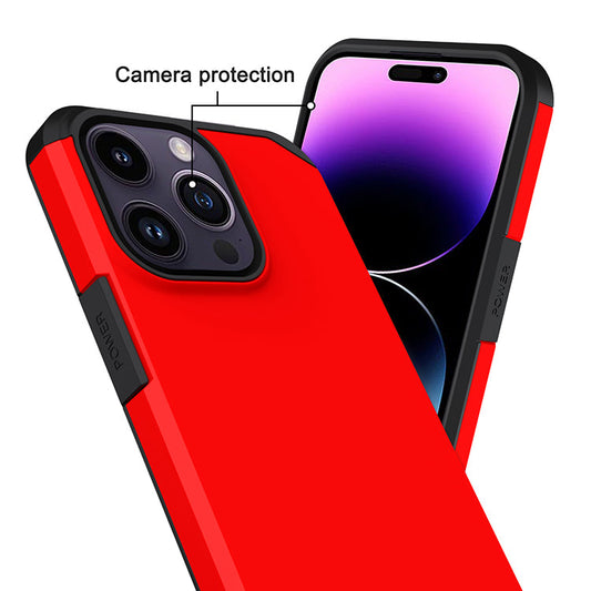 Slim Armor Protective Red Case for iPhone 14 PRO MAX