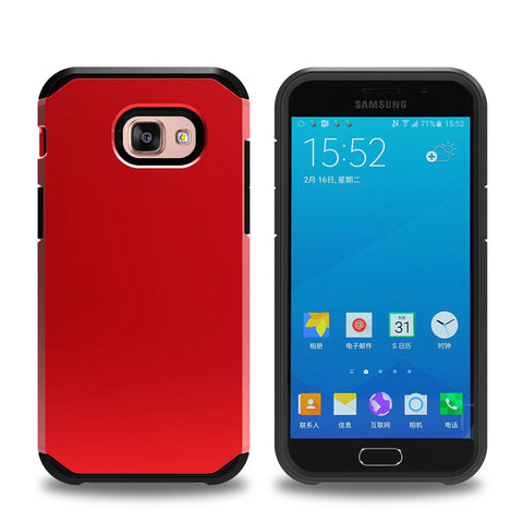 Slim Armor Protective Red Case for Samsung A5 (2017)