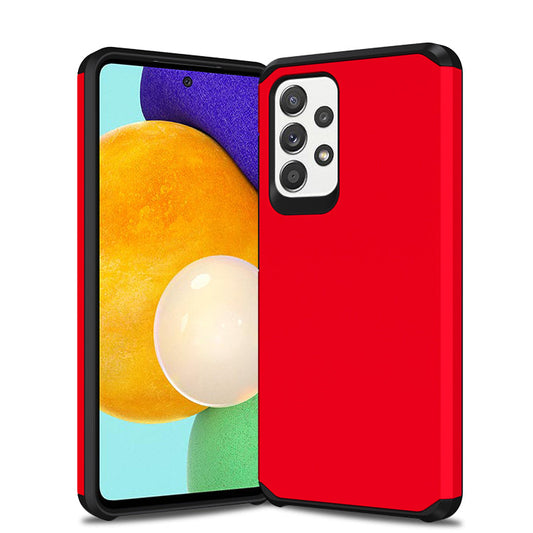 Slim Armor Protective Red Case for Samsung A52