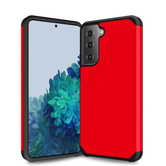 Slim Armor Protective Red Case for Samsung S21