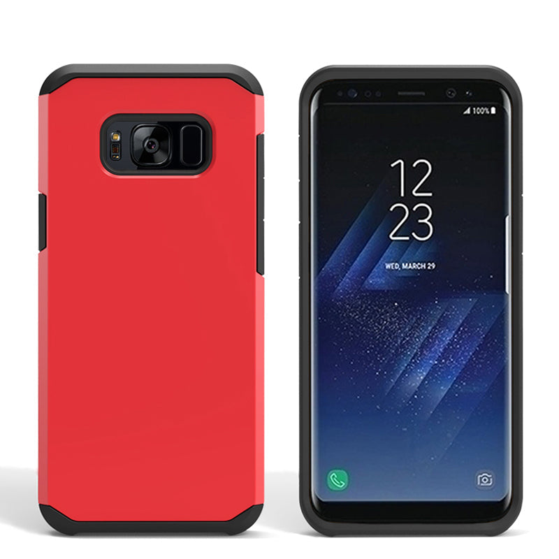Slim Armor Protective Red Case for Samsung S8