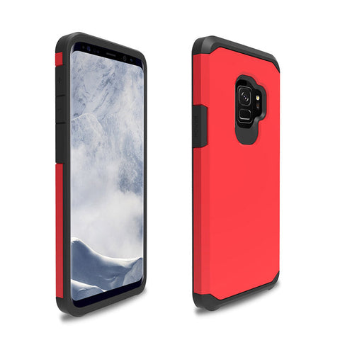 Slim Armor Protective Red Case for Samsung S9