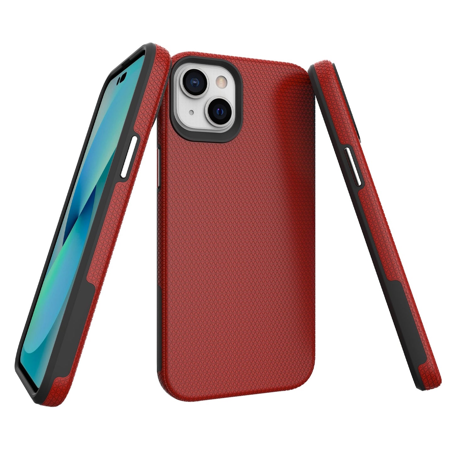 TriTex Red Case for iPhone 14 PLUS