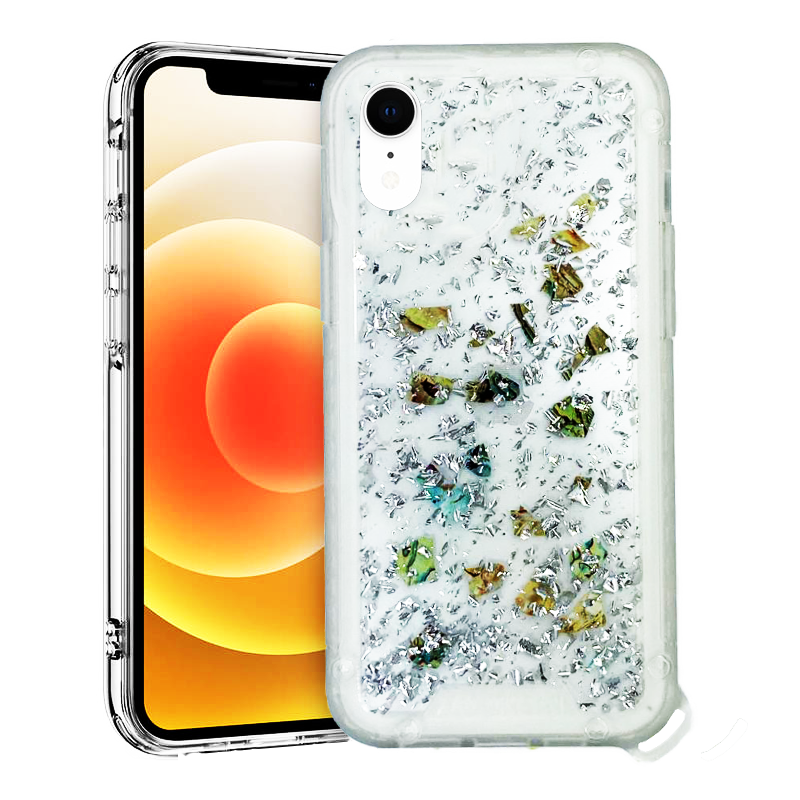 SILVER FLAKES GLITZ IP XR