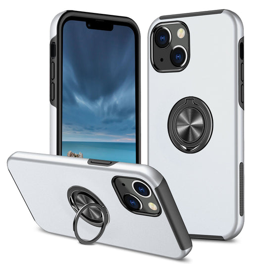 Hybrid Ring Case for iPhone 13 Pro Max Silver