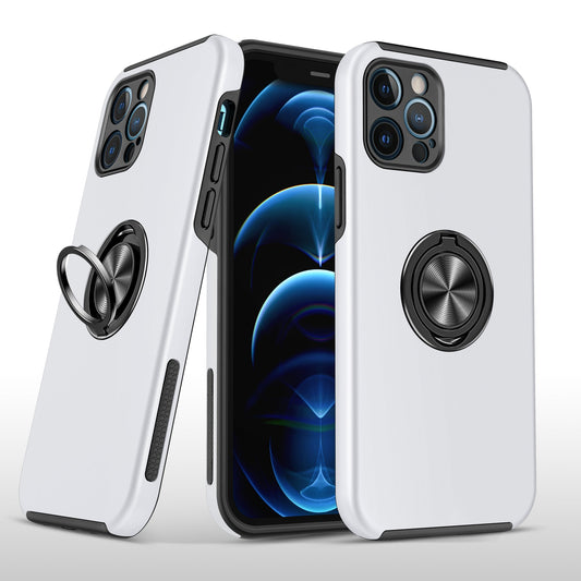 Hybrid Ring Case for iPhone 14 Pro Max Silver