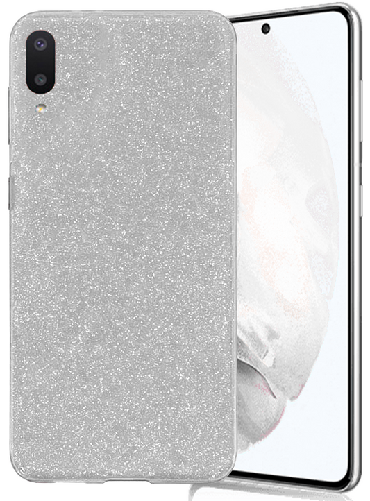 Glitter Silicone Case For Samsung A02