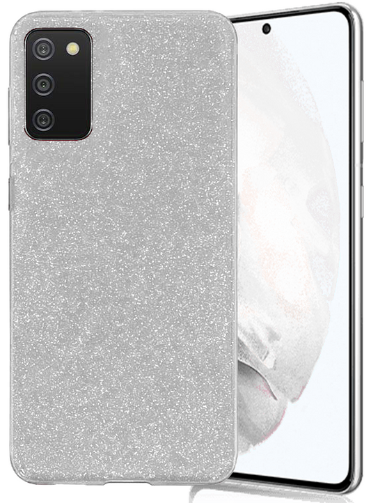 Glitter Silicone Case For Samsung A02S
