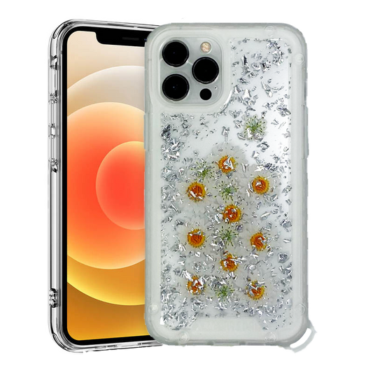 SILVER SUN FLOWERS GLITZ IP 11 PRO MAX