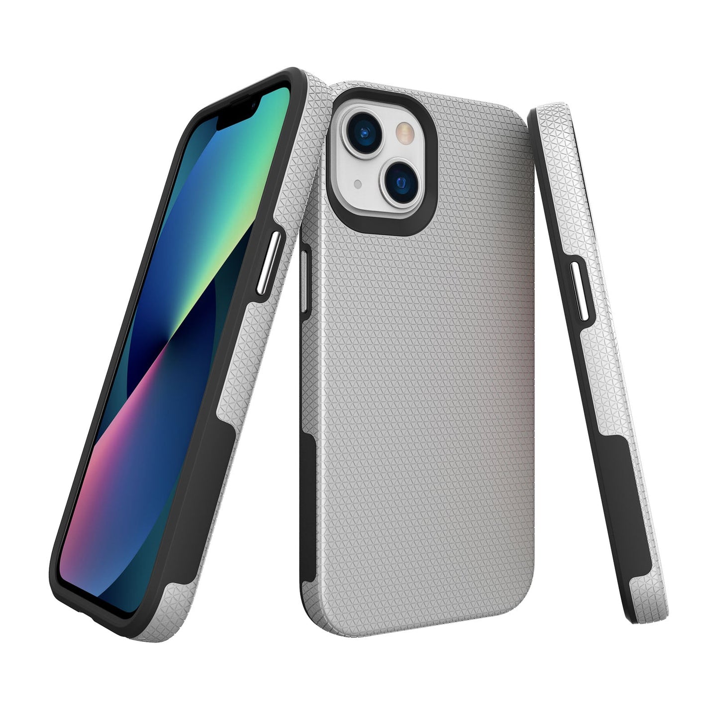 TriTex Silver Case for iPhone 13 iPhone 14