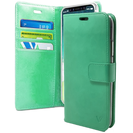 Wallet Leather Case For Samsung A02