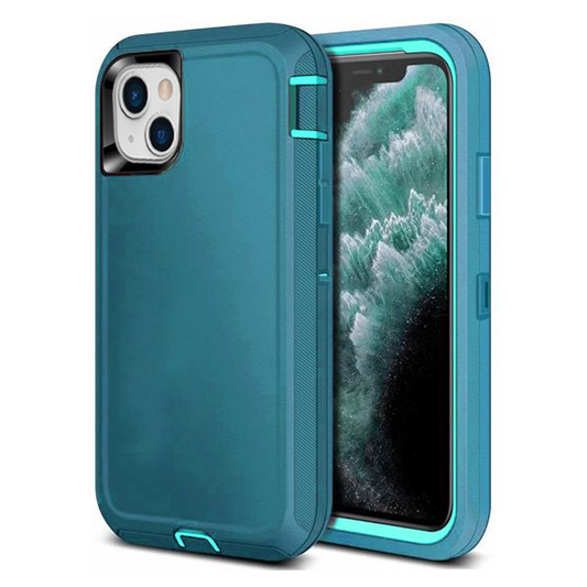 Defender Teal Case for iPhone 13