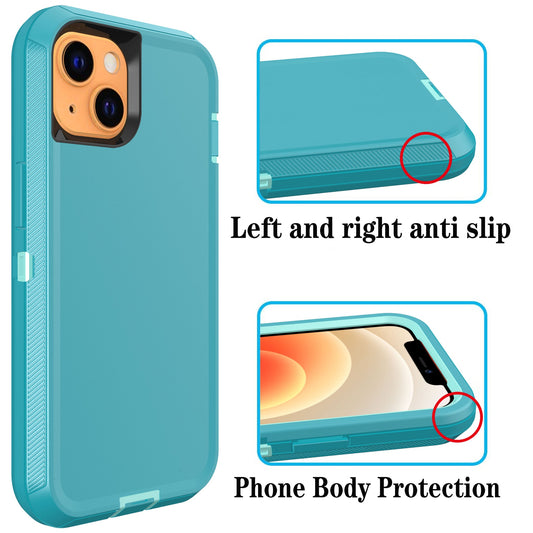 Defender Teal Case for iPhone 14
