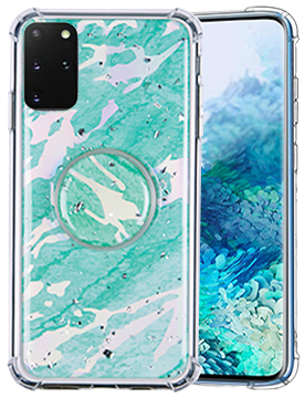 Popsocket TEAL MARBLE For Samsung S20