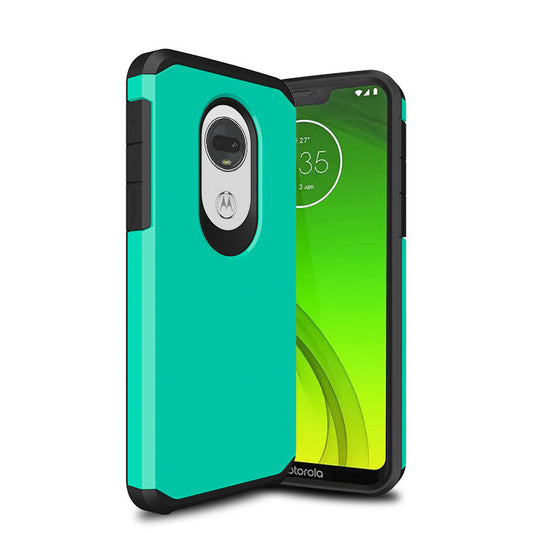 Slim Armor Protective Teal Case for Motorola G7 PLAY