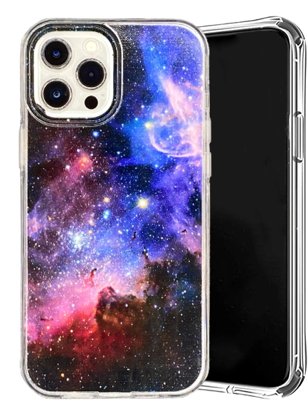 Graphic Clear Case (Galaxy) for Apple iPhone