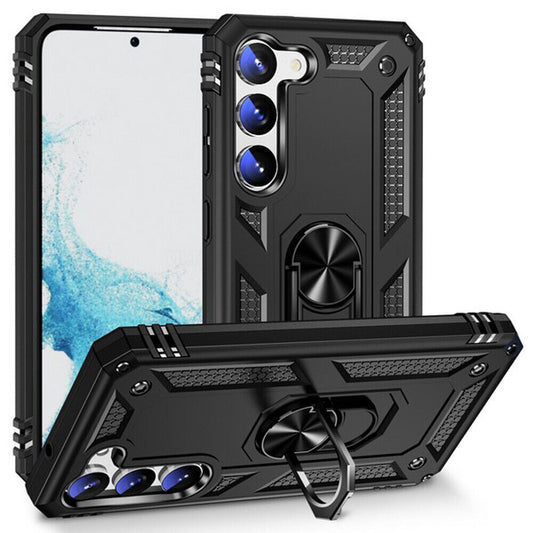 Hybrid Ring Black Case for Samsung S23 PLUS