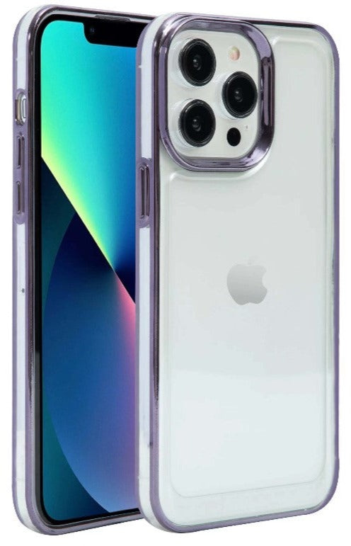 Clear Trim Case iPhone 15 Pro Max (Silver)
