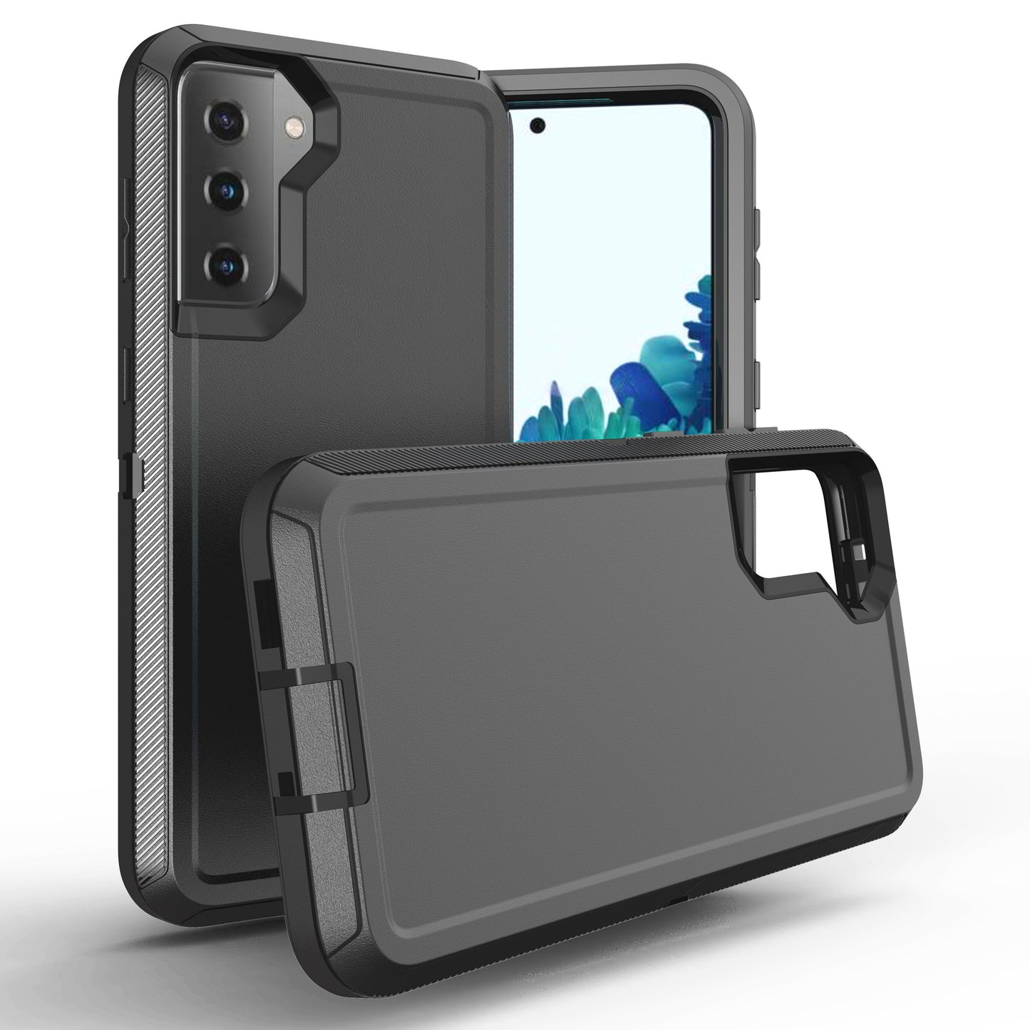 Defender Black Case for Samsung S21 PLUS