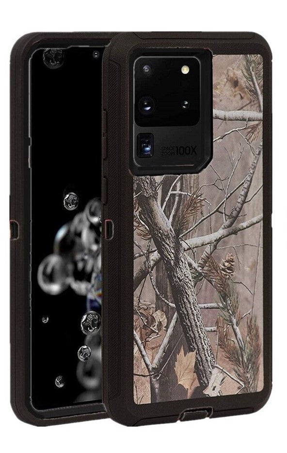 Defender Black Camo Case for Samsung S21 ULTRA