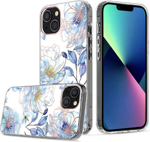 Clear Graphic Case (FLOWER) for iPhone 15 Pro Max