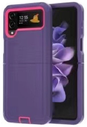 Defender Purple Case for Samsung Z4 FLIP