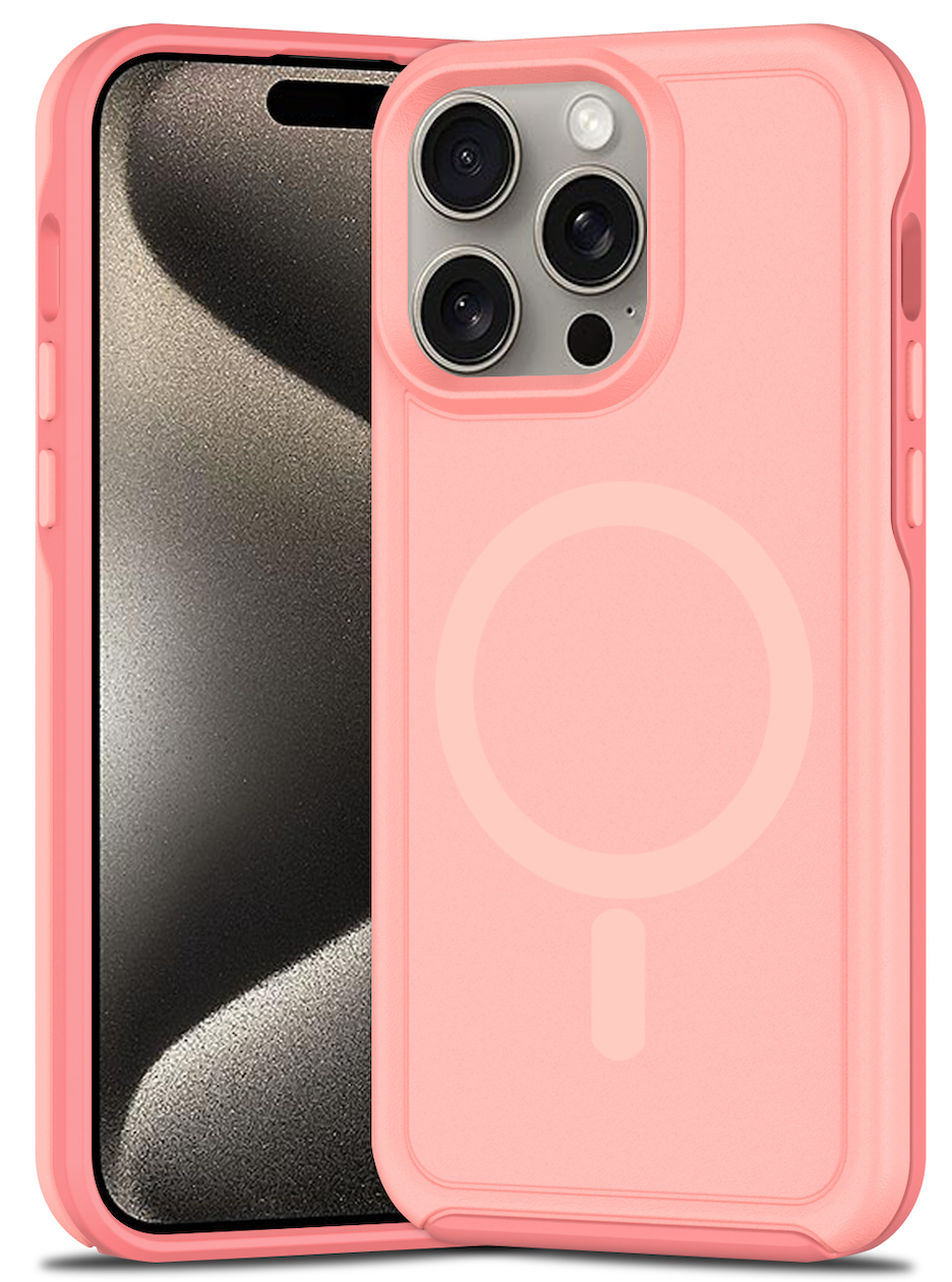 MagSafe Case for iPhone 15 Pro Max (Pink)