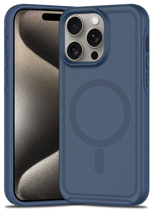 NAVY MAGSAFE ARMOR for iPhone 15 Pro Max