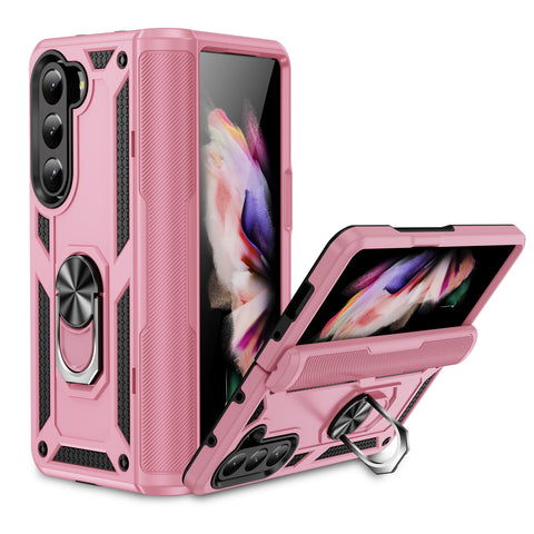 Pink Stand Case For Samsung Z5 FOLD