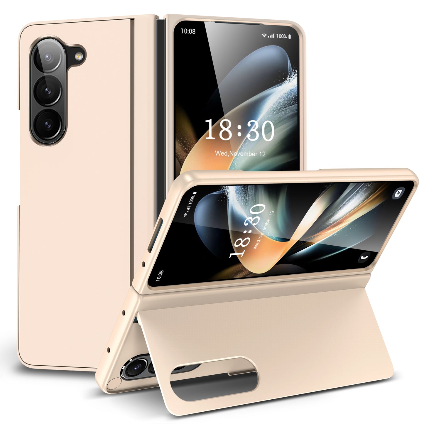Rose Gold Stand Case For Samsung Z5 FOLD